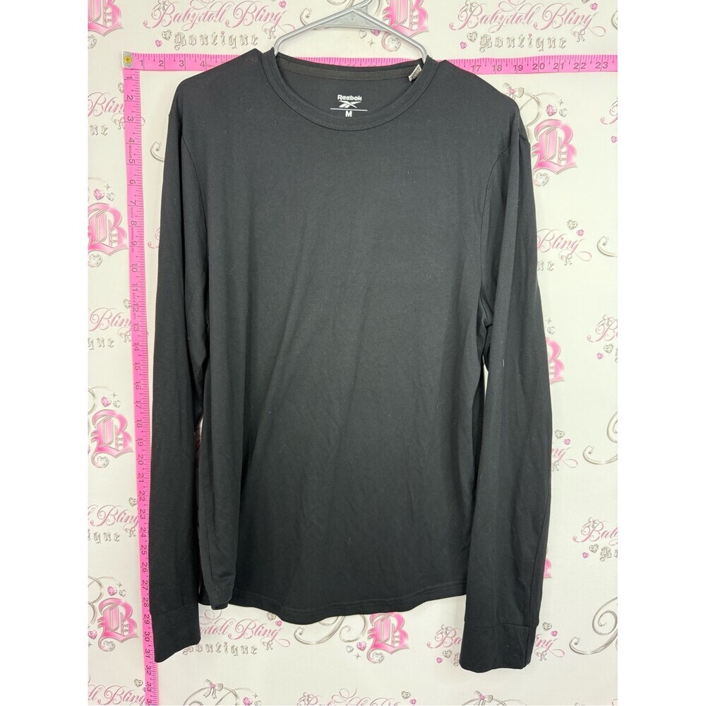 Reebok shirt  Long Sleeve Crew Neck Shirt - Black